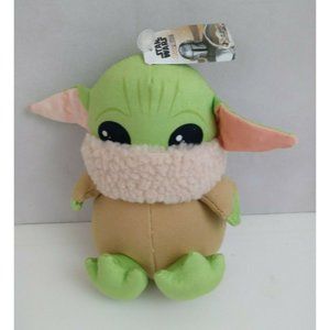 New Star Wars Mandalorian Baby Yoda The Child Grogu 7" Plush Squeaker Dog Toy